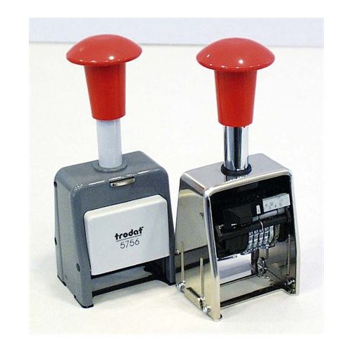 Sorszámbélyegző, automata, műanyag, 6 karakter, TRODAT