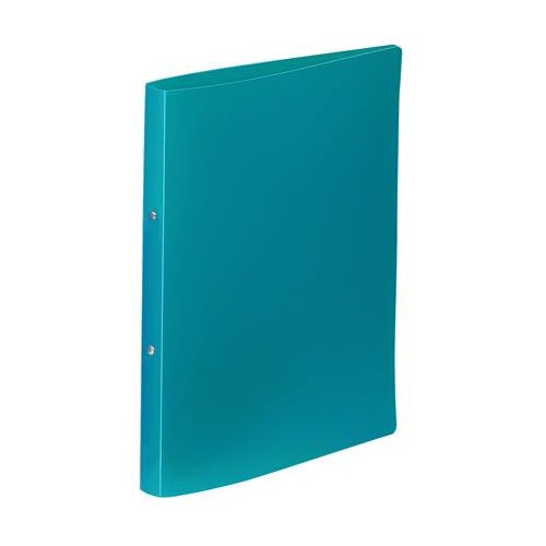 Gyűrűs könyv, 2 gyűrű, 25 mm, A4, PP, VIQUEL "Essentiel", zöld
