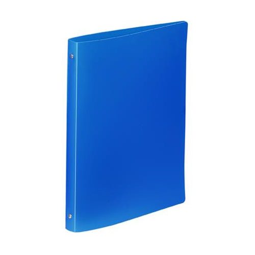 Gyűrűs könyv, 4 gyűrű, 25 mm, A4, PP, VIQUEL "Essentiel", kék