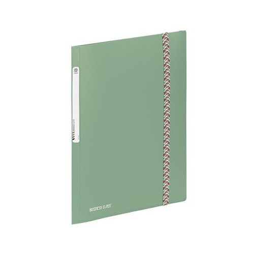 Gumis mappa, 15 mm, PP, A4, VIQUEL "Business Class", khaki