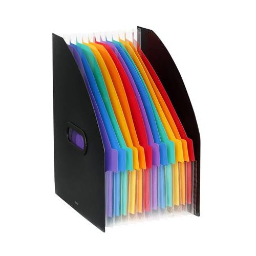 Iratpapucs, PP, 12 részes, VIQUEL, "Rainbow Class", fekete