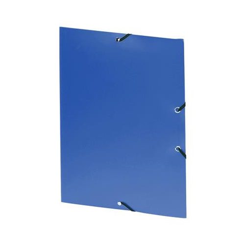 Gumis mappa, 15 mm, PP, A4, VIQUEL "Essentiel", kék