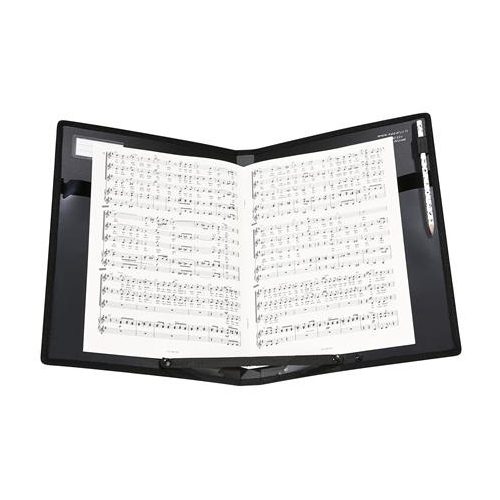 Kottatartó, 4 zsebes, PP, VIQUEL "Vocalyz Concerto", fekete