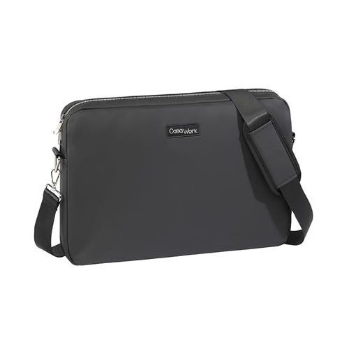 Notebook táska, 15", VIQUEL CASAWORK "Black Rubber", fekete