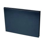 Villámzáras mappa, A4, fekvő, VICTORIA OFFICE, fekete