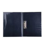 Villámzáras mappa, A4, álló, VICTORIA OFFICE, fekete