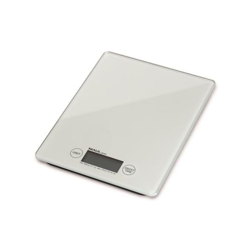 Levélmérleg, digitális, 5 kg terhelhetőség, MAUL "Gloss", fehér