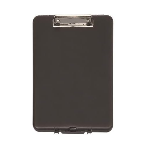 Felírótábla, A4, műanyag, tárolórekesszel, MAUL, fekete