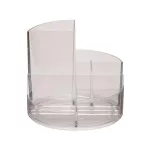 Írószertartó, MAUL "Roundbox", átlátszó