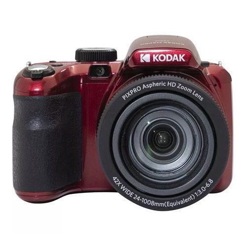 Fényképezőgép, digitális, KODAK "Pixpro AZ405", piros