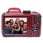 Fényképezőgép, digitális, KODAK "Pixpro AZ405", piros