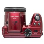 Fényképezőgép, digitális, KODAK "Pixpro AZ405", piros