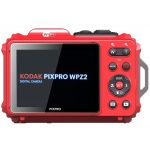 Fényképezőgép, digitális, KODAK "Pixpro WPZ2", piros