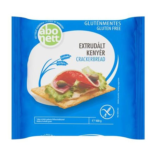 Extrudált kenyér, ABONETT, 100 g, quinoával, gluténmentes