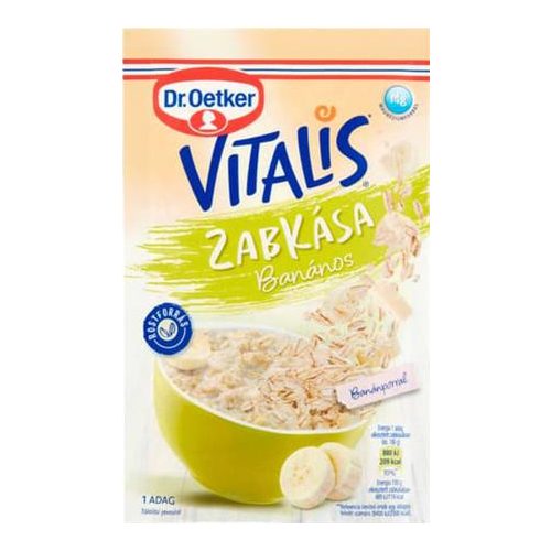 Zabkása, 55 g, DR. OETKER, "Vitalis", banános