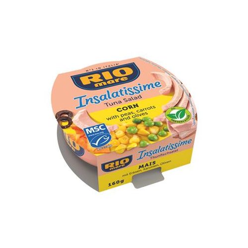 Tonhalsaláta, 160 g, RIO MARE "Insalatissime", kukoricával
