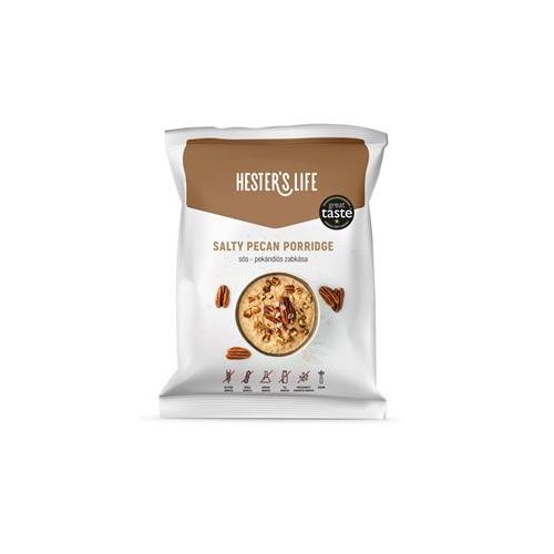 Zabkása, 50 g, HESTER'S LIFE, sós pekándiós