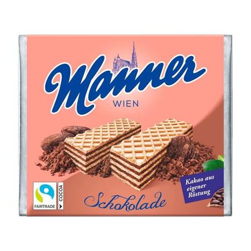 Csokoládés ostya, 75 g, MANNER