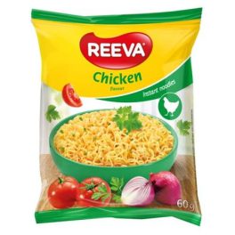 Instant tésztaleves, 60 g, REEVA, csirke íz