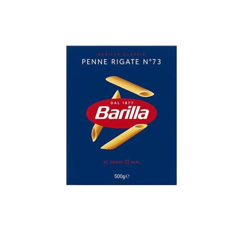 Száraztészta, durum, 500 g, BARILLA "Penne Rigate"