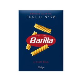 Száraztészta, durum, 500 g, BARILLA "Fusilli"