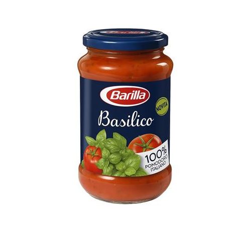 Paradicsomszósz, 400 g, BARILLA, bazsalikomos