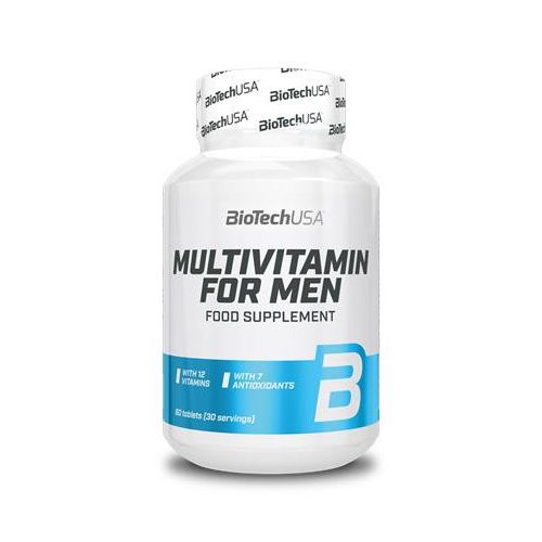 Multivitamin, 60 tabletta, férfiaknak, BIOTECH USA