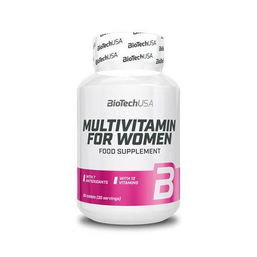 Multivitamin, 60 tabletta, nőknek, BIOTECH USA