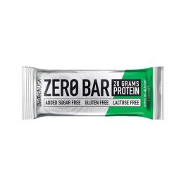   Fehérjeszelet, gluténmentes, 50g, BIOTECH USA "Zero Bar", csokoládé-mogyoró