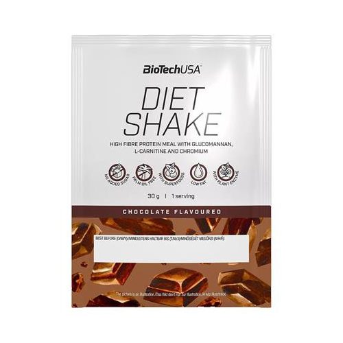 Étrend-kiegészítő italpor, 30g, BIOTECH USA "Diet Shake", csokoládé