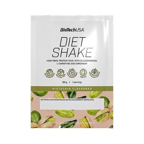 Étrend-kiegészítő italpor, 30g, BIOTECH USA "Diet Shake", pisztácia