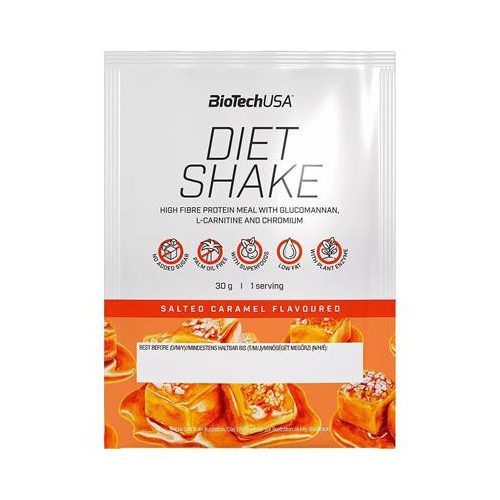 Étrend-kiegészítő italpor, 30g, BIOTECH USA "Diet Shake", sós karamell