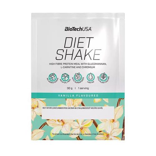 Étrend-kiegészítő italpor, 30g, BIOTECH USA "Diet Shake", vanília