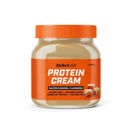 Sós karamellkrém, BIOTECH USA "Protein Cream", 400 g