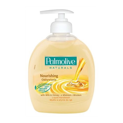 Folyékony szappan, 0,3 l, PALMOLIVE Nourishing "Milk and Honey"