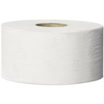 Toalettpapír, T2 rendszer, 2 rétegű, 18, 8 cm átmérő, Advanced, TORK "Mini Jumbo", fehér
