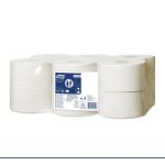 Toalettpapír, T2 rendszer, 2 rétegű, 18, 8 cm átmérő, Advanced, TORK "Mini Jumbo", fehér