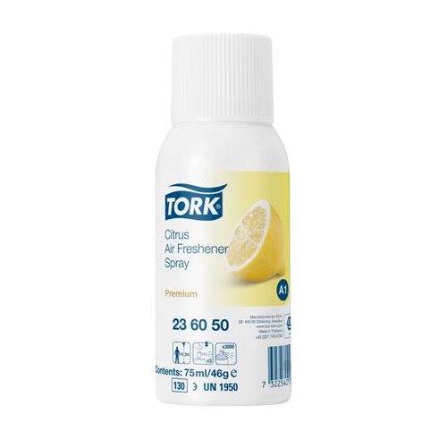 Illatosító spray, 75 ml, TORK, citrus