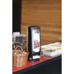 Szalvéta adagoló, 62,2x23,5x23,5 cm, állvány, N4 rendszer, Signature line, TORK "Xpressnap", fekete