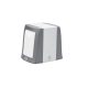 Szalvéta adagoló, 13,1x10,1x14,7 cm, N2 rendszer, Classic line, TORK "Fastfold", alumínium/szürke
