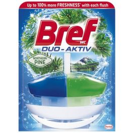  WC illatosító gél, 50 ml, BREF "Duo Aktiv", fenyő