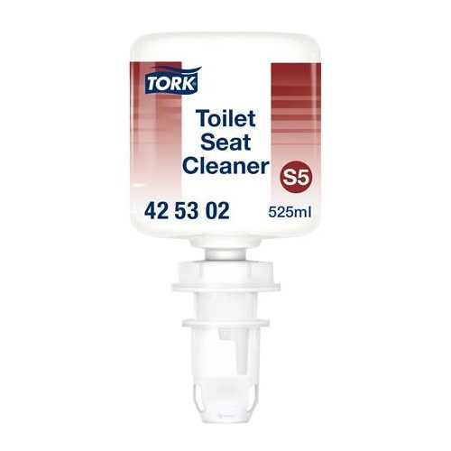 Toalettülőke tisztító, 0,525 l, S5 rendszer, Premium, TORK "Mini", átlátszó