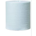 Tisztítókendő, szöszszegény, tekercses, 1 rétegű, 200 db, utántöltő hordozható vödörhöz, W10 rendszer, TORK, türkiz