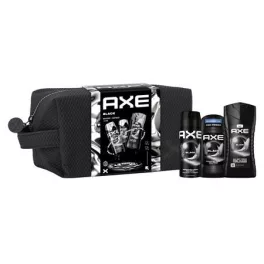   Karácsonyi ajándékcsomag férfiaknak neszeszerrel, AXE "Black"
