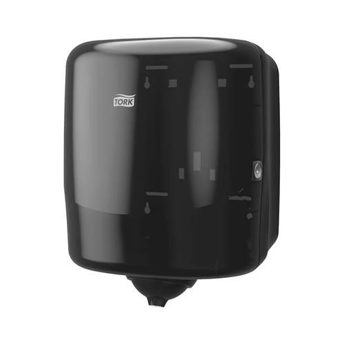 Kéztörlő adagoló, belsőmag-adagolás, laponkénti, M4 rendszer, TORK "Reflex", fekete