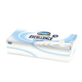  Papír zsebkendő, dobozos, 4 rétegű, 80 db, OOOPS "Excellence Lotioned"