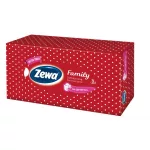 Kozmetikai kendő, 3 rétegű, 90 db, ZEWA "Family" illatmentes