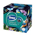 Papír zsebkendő, 3 rétegű, 60 db, ZEWA "Aroma Collection"