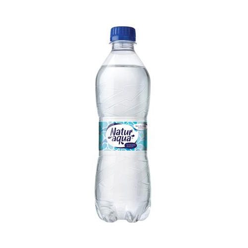 Ásványvíz, szénsavas, NATUR AQUA, 0,5 l