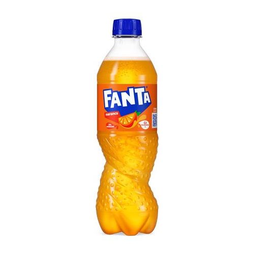 Üdítőital, szénsavas, 0,5 l, FANTA, narancs